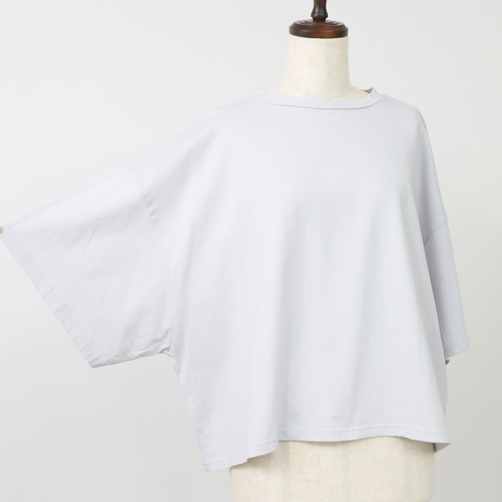NARU(ナル) クラシック天竺 ワイドスリーブシャツ 648030