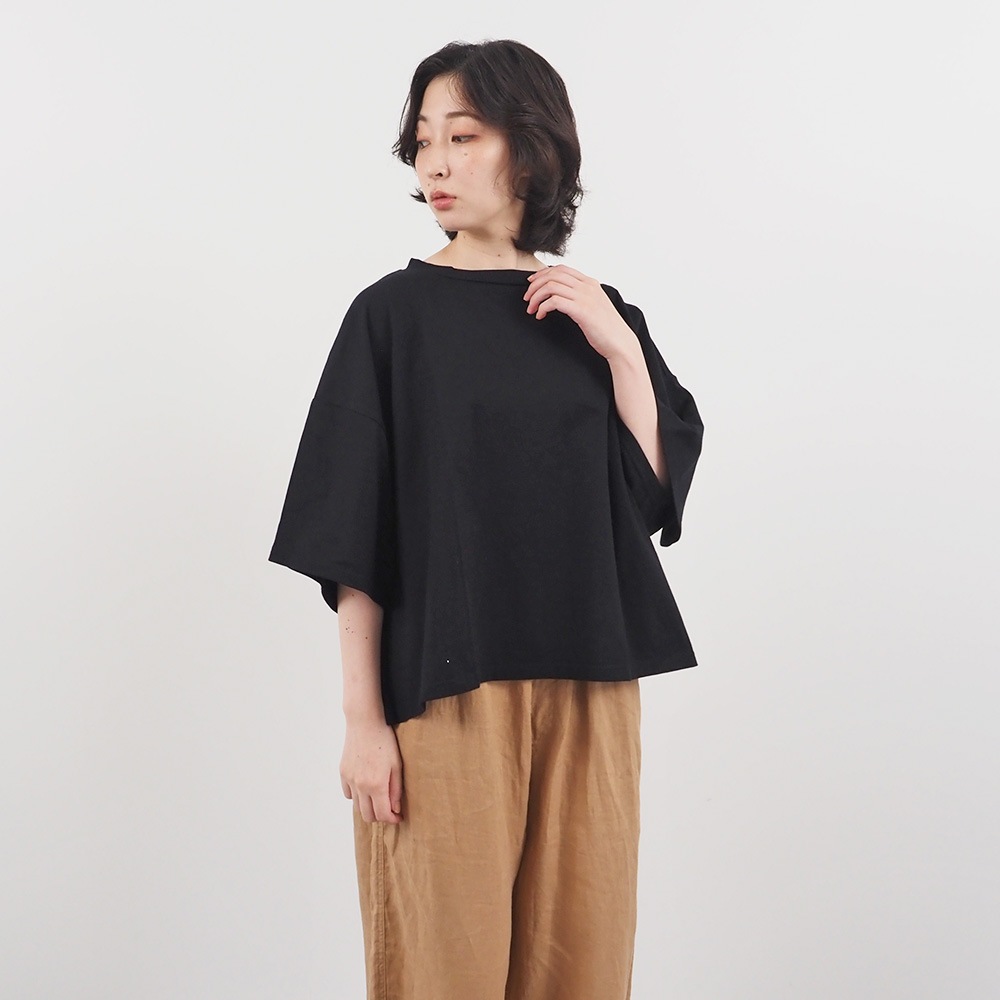 NARU(ナル) クラシック天竺 ワイドスリーブシャツ 648030