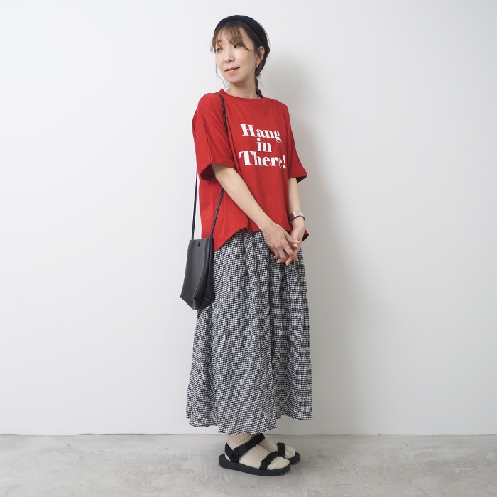 NARU(ナル) ハイゲージ天竺Hang in there-T 649235