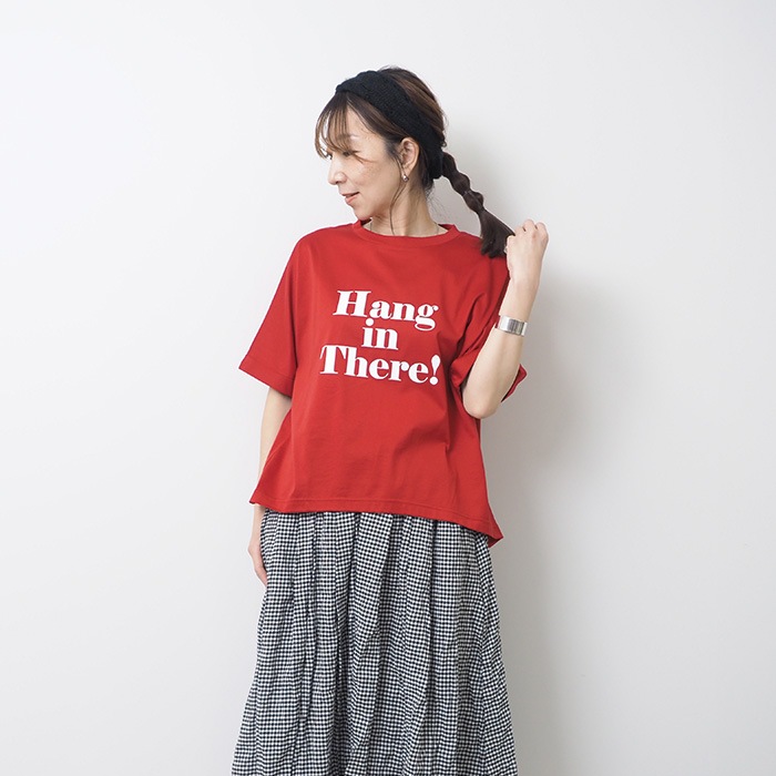 NARU(ナル) ハイゲージ天竺Hang in there-T 649235