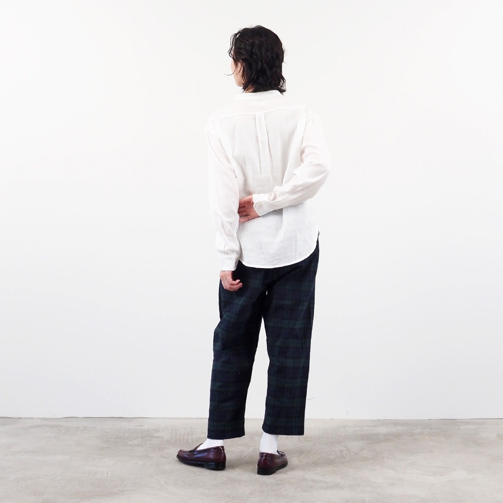 NARU(ナル) Nishiwakiフランネルチェック コージーパンツ 6508381