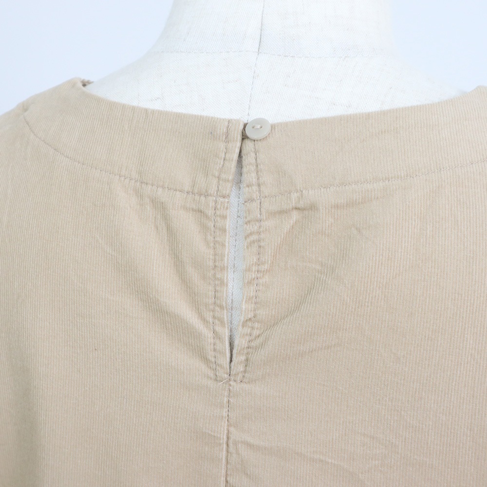 NARU(ナル) シャツコール ラウンドベスト 666805