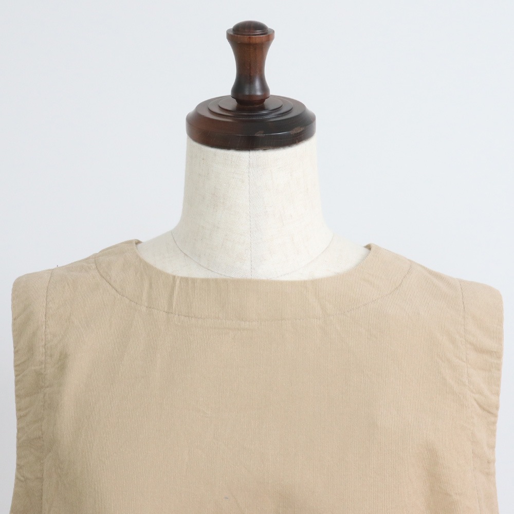 NARU(ナル) シャツコール ラウンドベスト 666805