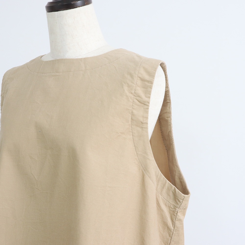 NARU(ナル) シャツコール ラウンドベスト 666805