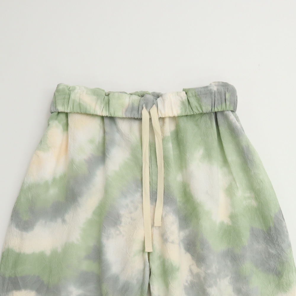 NARU(ナル) タイダイ染シーチングハンドワッシャー エッグパンツ 661830