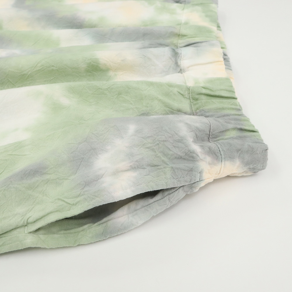 NARU(ナル) タイダイ染シーチングハンドワッシャー エッグパンツ 661830