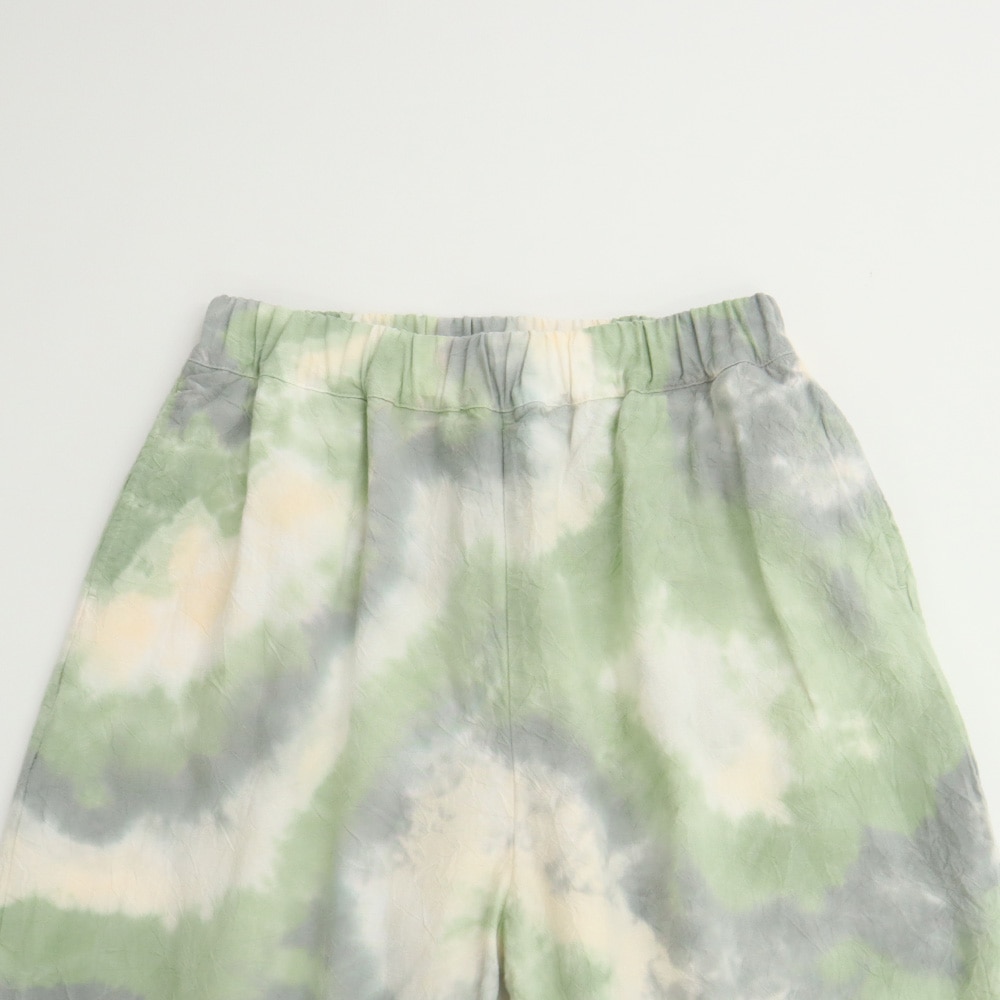 NARU(ナル) タイダイ染シーチングハンドワッシャー エッグパンツ 661830