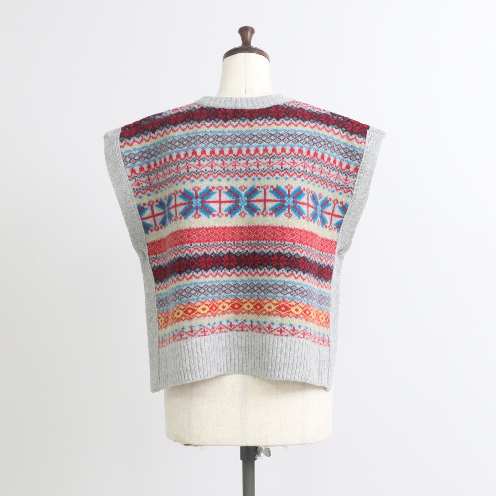 NARU(ナル) タスマニアラム フェアアイルボックスベスト 665621