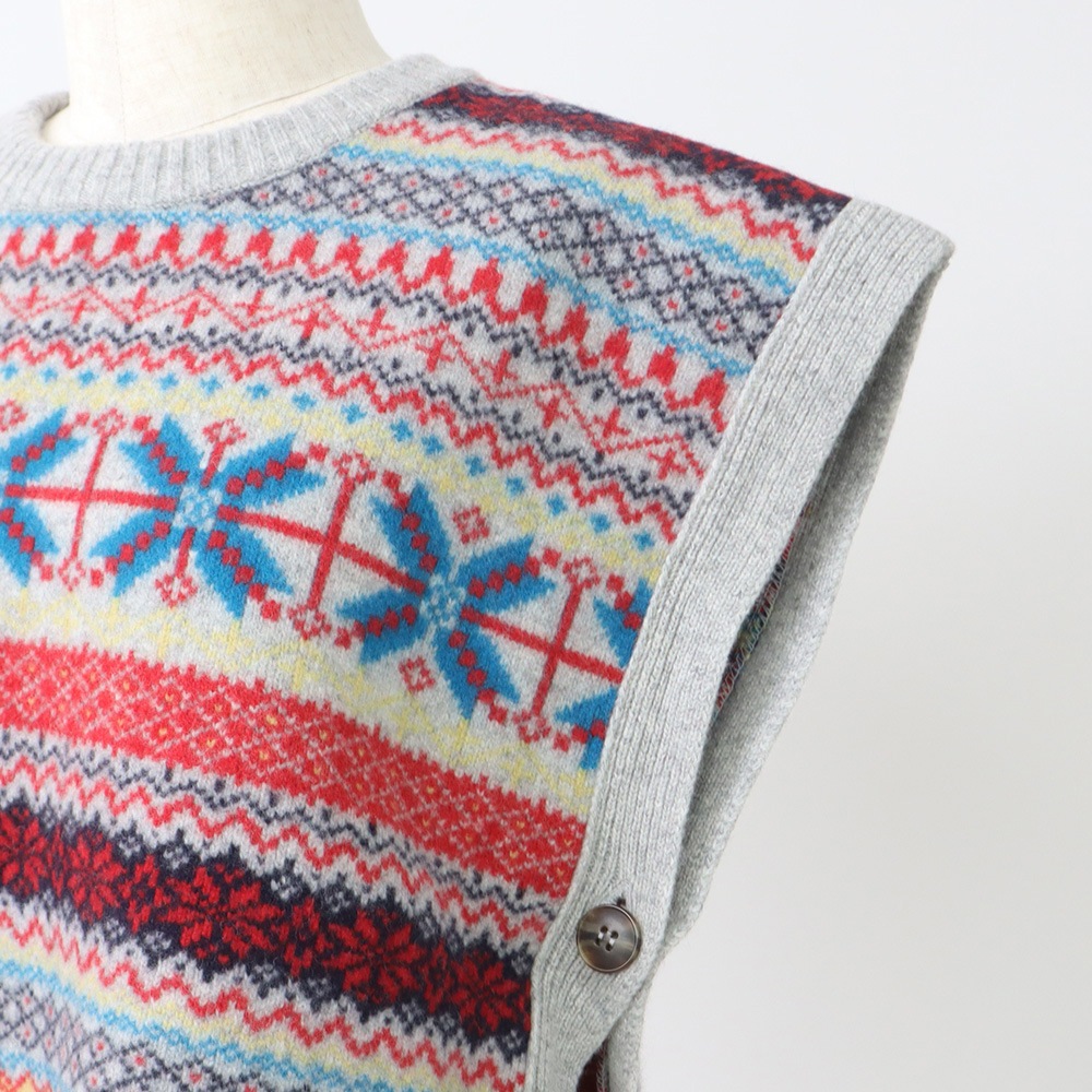 NARU(ナル) タスマニアラム フェアアイルボックスベスト 665621