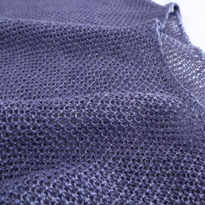 NARU(ナル) サフィランリネン 鹿の子メッシュニット 655751