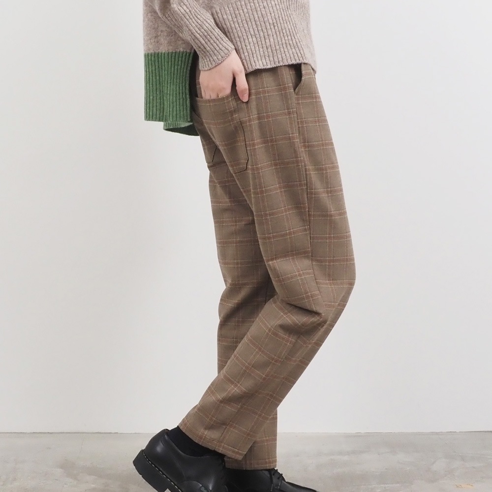 NARU(ナル) モナルーチェチェック スィンパンツ 657921