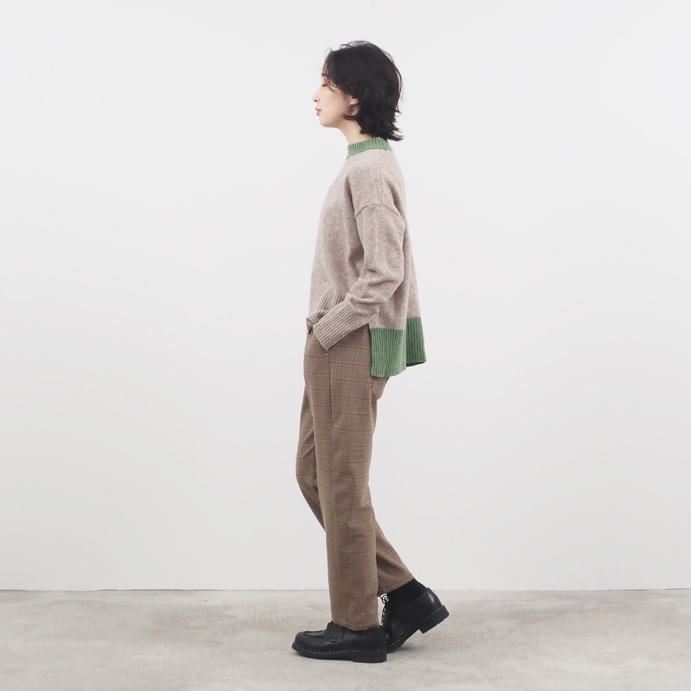 NARU(ナル) モナルーチェチェック スィンパンツ 657921