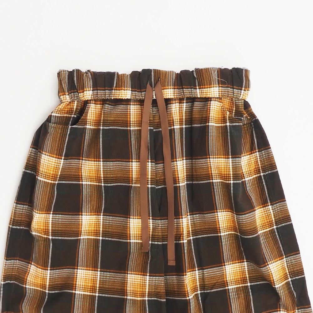 NARU(ナル) シャツコールチェック ノッポパンツ 6658761