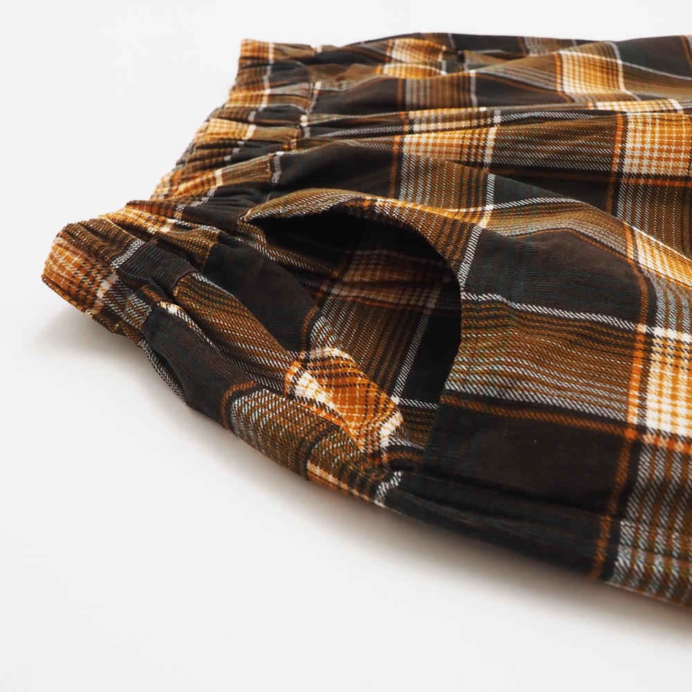 NARU(ナル) シャツコールチェック ノッポパンツ 6658761