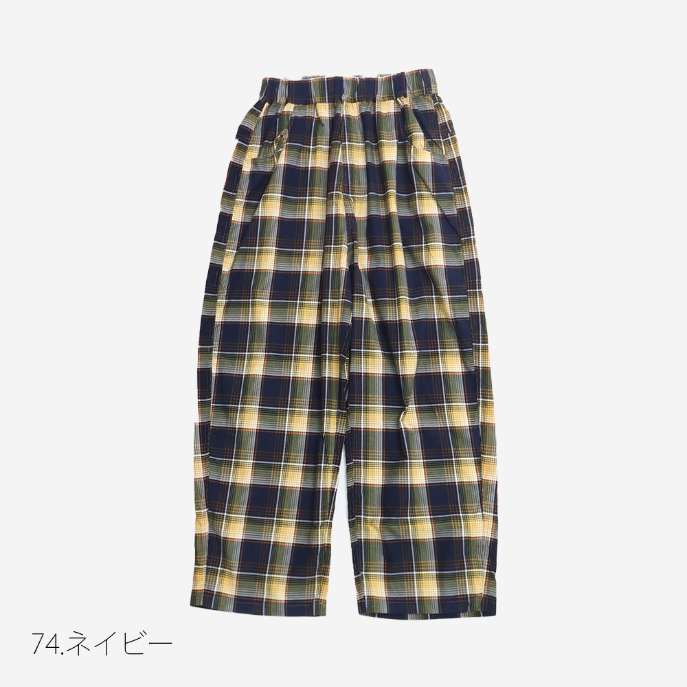 NARU(ナル) シャツコールチェック ノッポパンツ 6658761