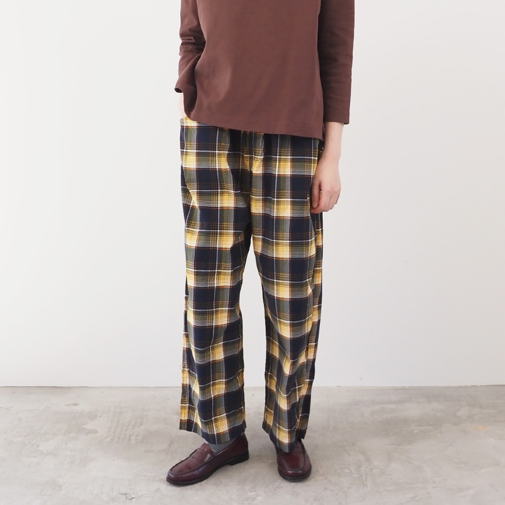 NARU(ナル) シャツコールチェック ノッポパンツ 6658761