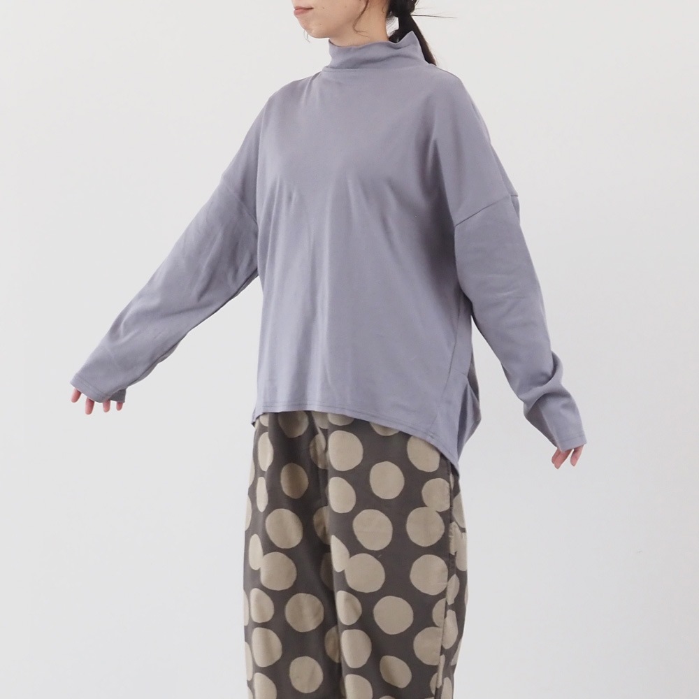 NARU(ナル) Vintage Peachスムース ハイネックPO 665021