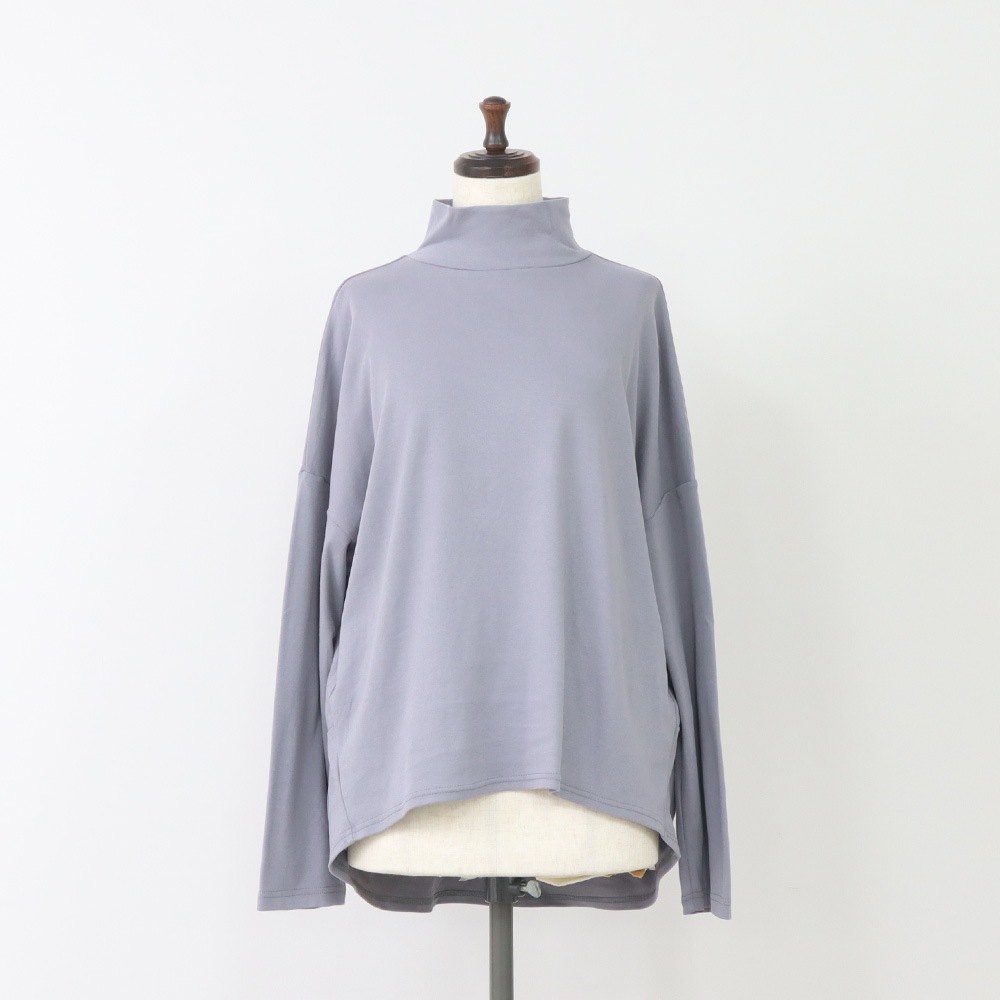 NARU(ナル) Vintage Peachスムース ハイネックPO 665021