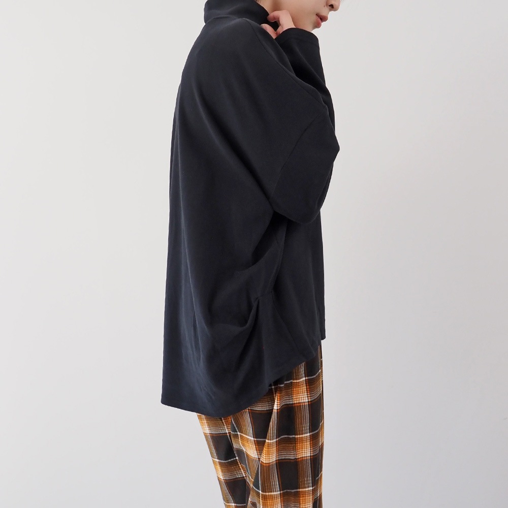 NARU(ナル) Vintage Peachスムース ハイネックPO 665021