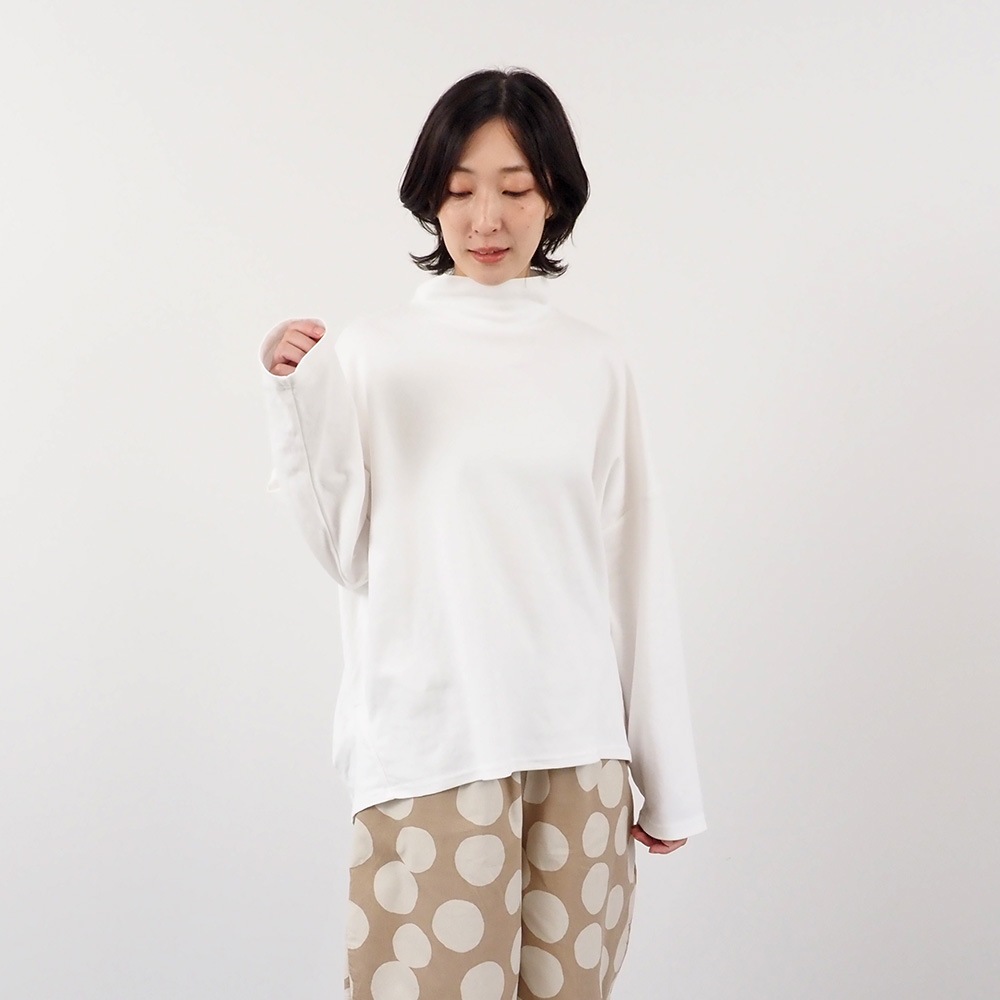 NARU(ナル) Vintage Peachスムース ハイネックPO 665021