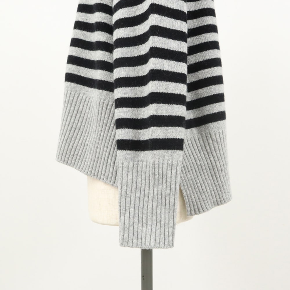 NARU(ナル) エアーヤーンコットンボーダー コモドニット 653710