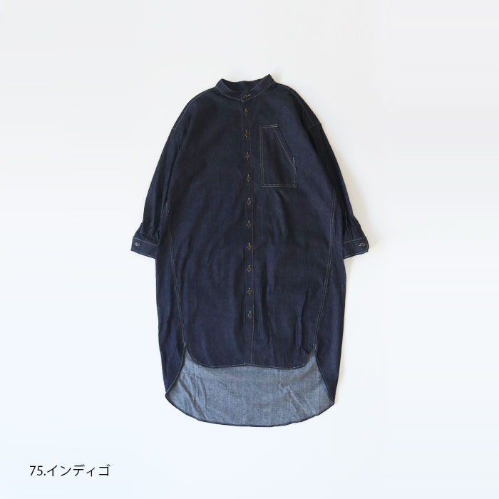 NARU(ナル) 8ozデニムシャツワンピース 639806