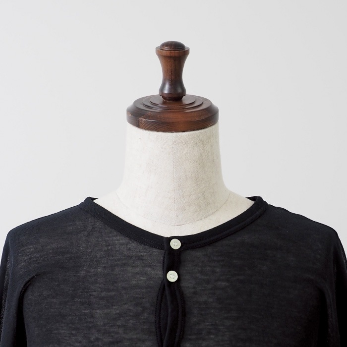 NARU(ナル) 80シアーストレッチフライス ワイドカーディガン 655235