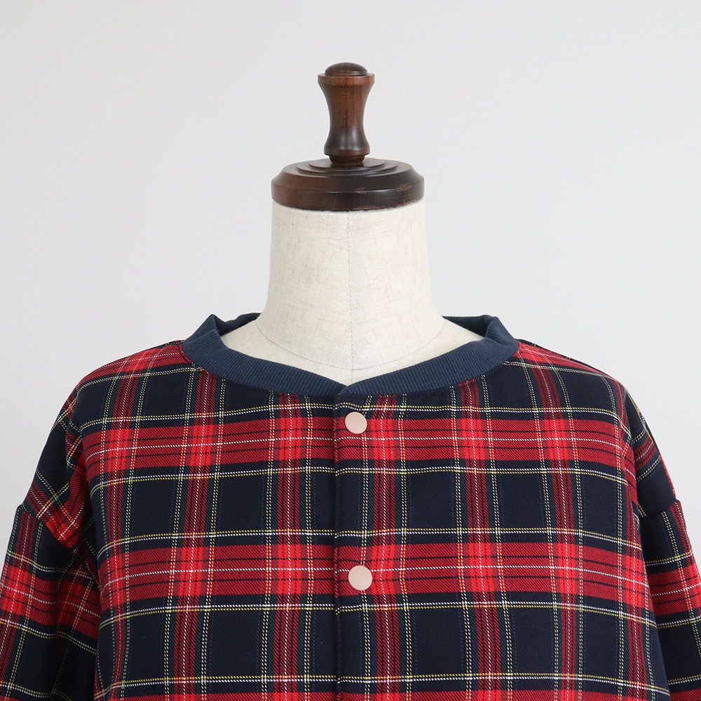 NARU(ナル) ロイヤルタータン パデットハウスジャケット 665106