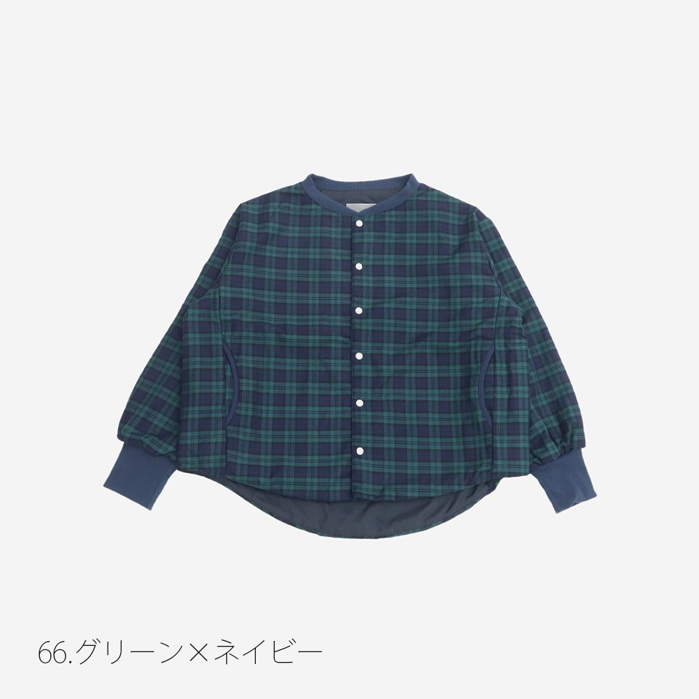 NARU(ナル) ロイヤルタータン パデットハウスジャケット 665106