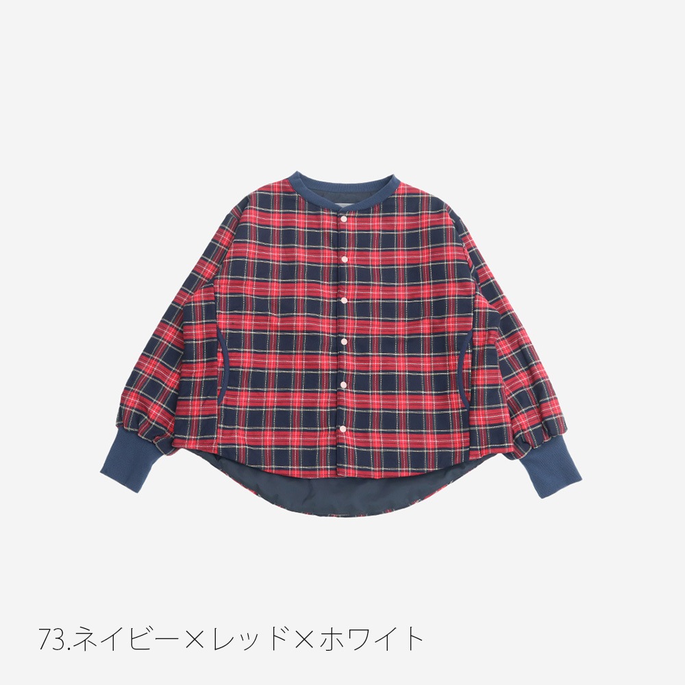 NARU(ナル) ロイヤルタータン パデットハウスジャケット 665106