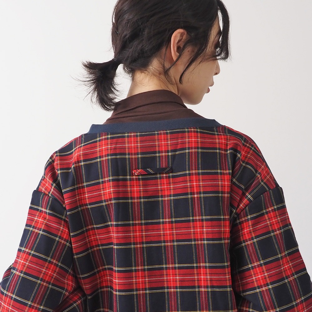 NARU(ナル) ロイヤルタータン パデットハウスジャケット 665106