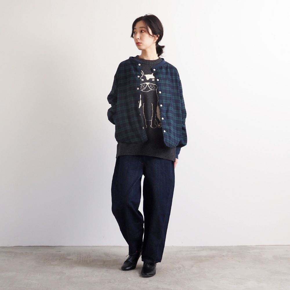 NARU(ナル) ロイヤルタータン パデットハウスジャケット 665106