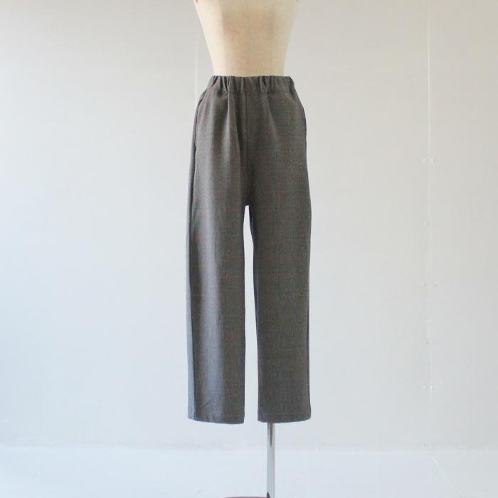 予約受付中!10月上旬納期<br>NARU(ナル) モナルーチェグレンチェックストレートパンツ 638926