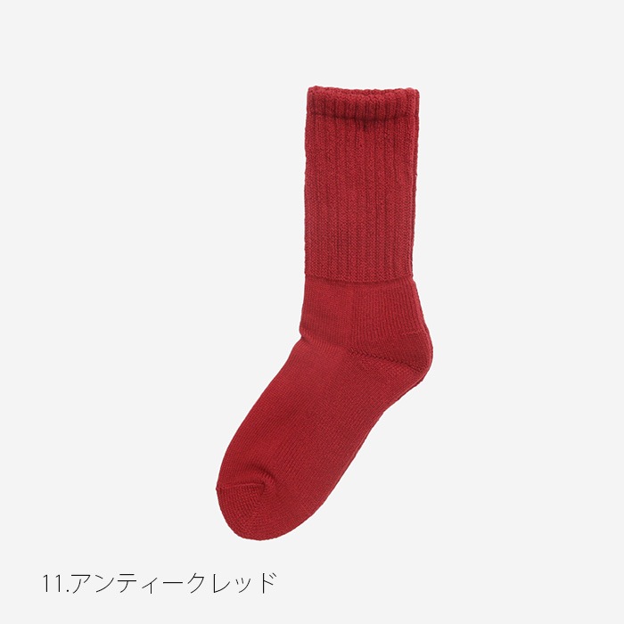 NARU(ナル) 綿コーマパイルソックス 646501