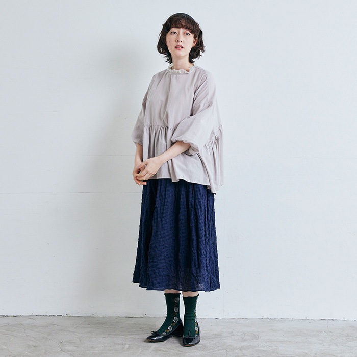NARU(ナル) 60ふんわりローン バルーンブラウス 654915
