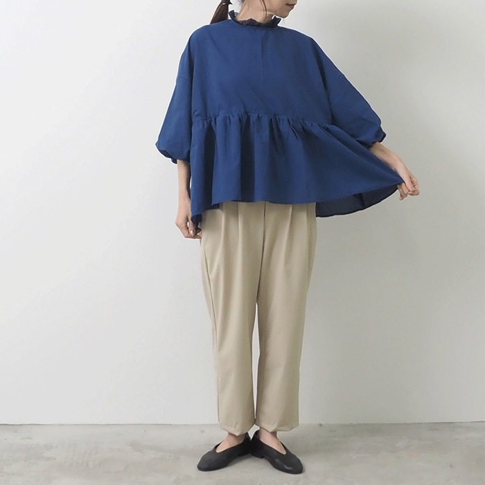 NARU(ナル) 60ふんわりローン バルーンブラウス 654915