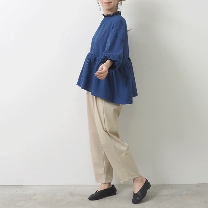 NARU(ナル) 60ふんわりローン バルーンブラウス 654915