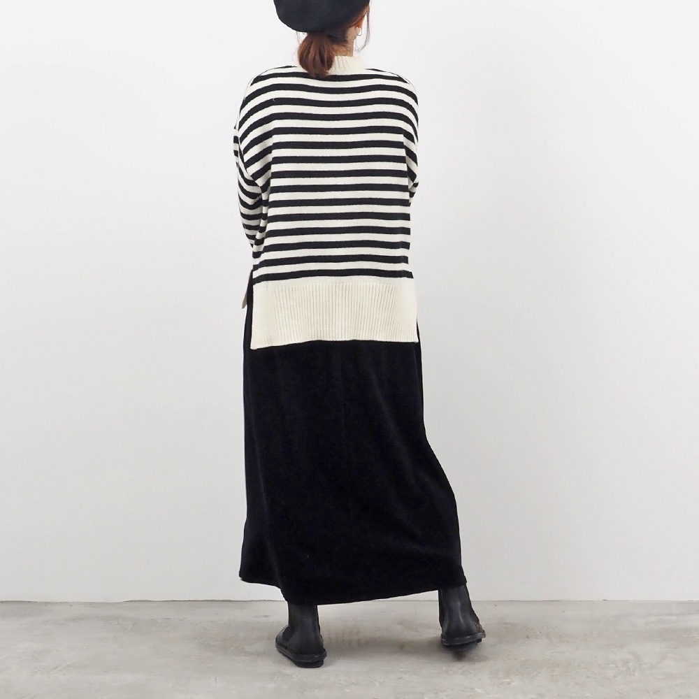 NARU(ナル) WOODYコーデュロイ 台形スカート 657005