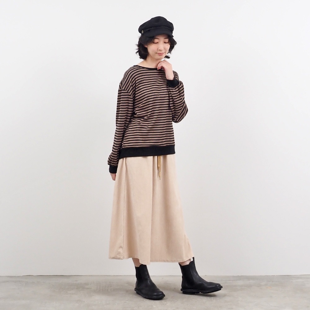 NARU(ナル) WOODYコーデュロイ 台形スカート 657005 | BOTTOMS