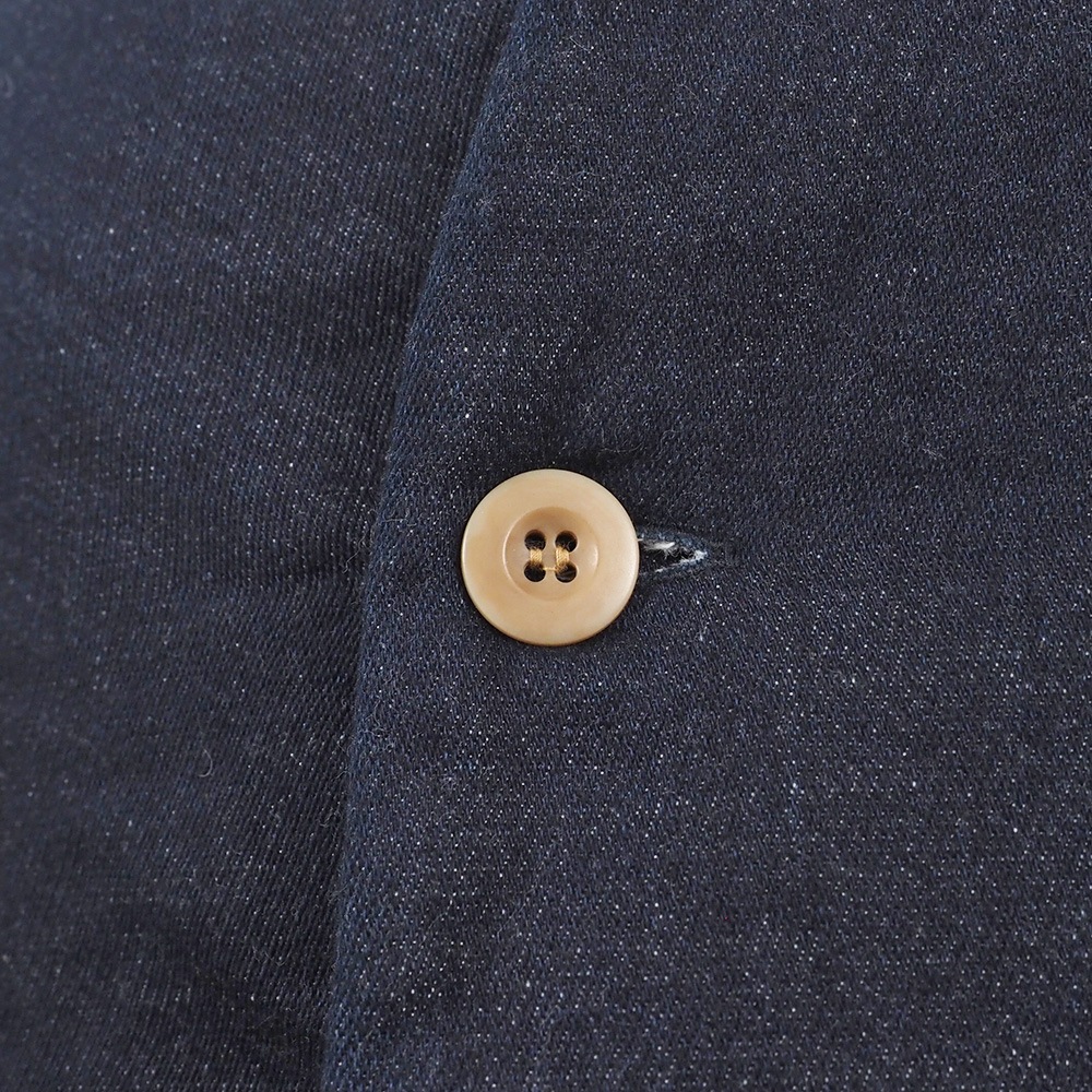 NARU(ナル) ムラデニム裏起毛 ノッチジャケット 666826