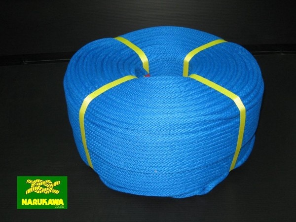 ポリエステルスパン金剛打8mm 青(ブルー)