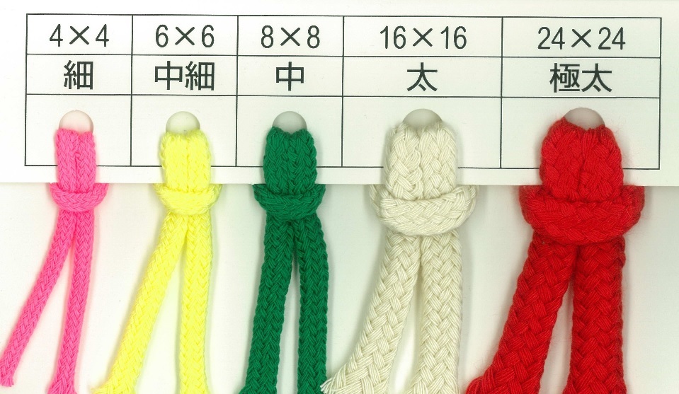 アクリル丸紐4×4