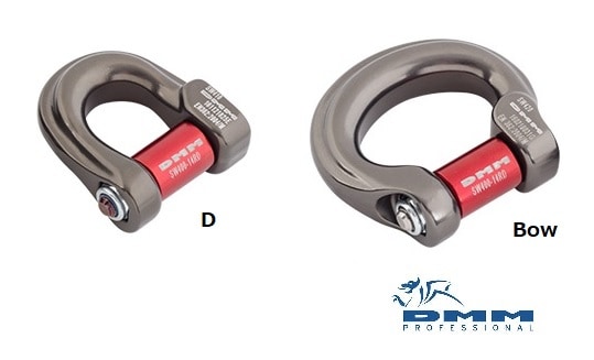DMM　コンパクトシャックル（D/Bow）