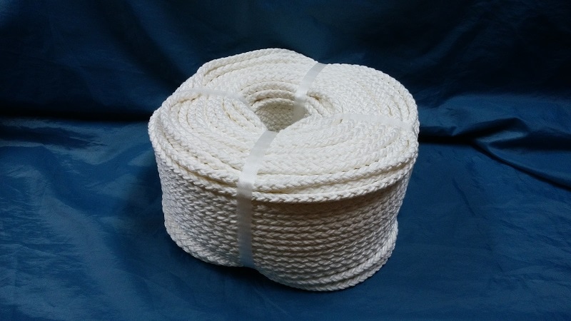 ビニロンSクロス８ロープ　10ｍｍ