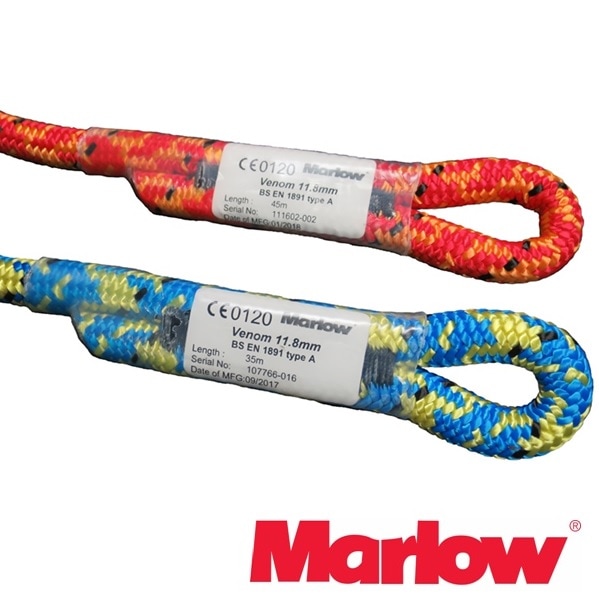 Marlow Ropes ヴェノム 11.8mm ×35m（片側アイ）