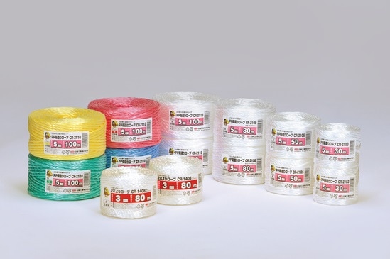 PP荷造りロープ 5ｍｍ×100ｍ（36巻入）