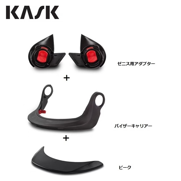 KASK　ゼニス用バイザーキャリアーキット