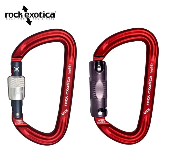 PETZL - ロックエキゾチカ　ロックDアップロック　カラビナ Rock O アップロック カラビナ (Rock Exotica) 商品詳細│【公式