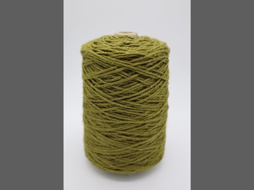 麻紐 14×3 堅牢染 No.2 コーン巻(約450g)