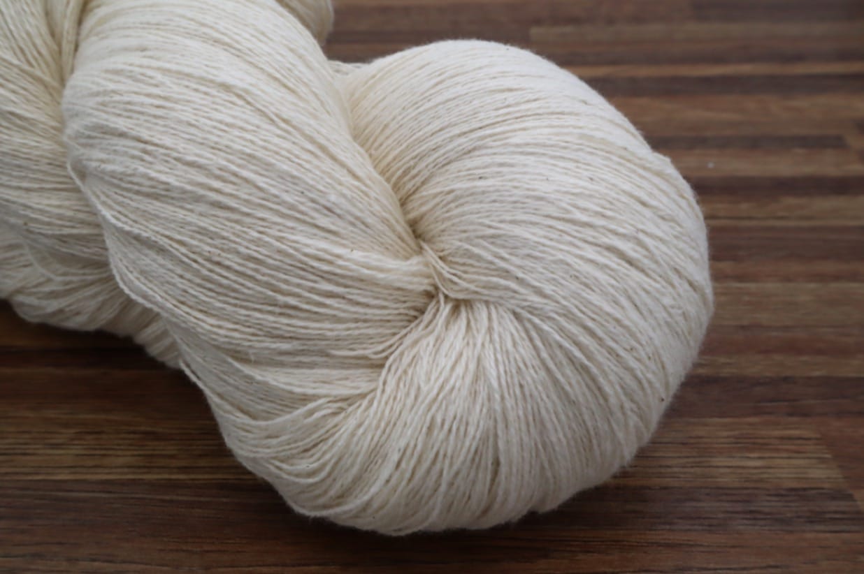 10×２ 綿糸片撚 (カード糸)